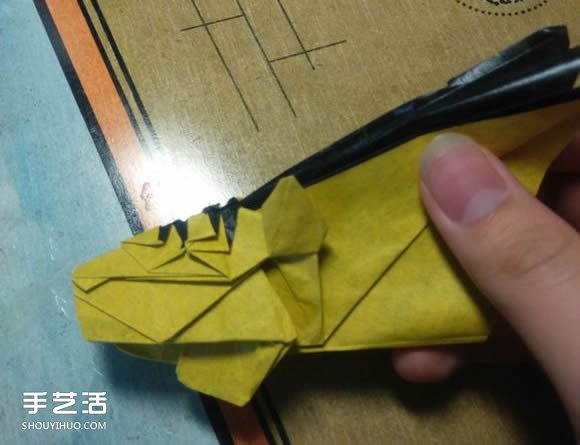 中村楓虎的折紙教程 詳細(xì)立體老虎的折紙圖解 -  rpnrmr.com