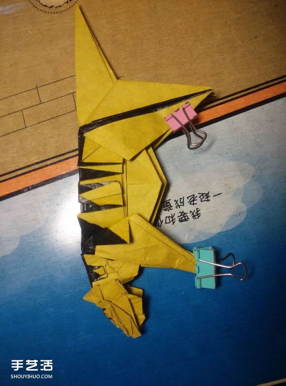 中村楓虎的折紙教程 詳細(xì)立體老虎的折紙圖解 -  rpnrmr.com