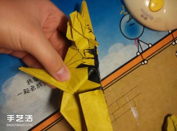 中村楓虎的折紙教程 詳細(xì)立體老虎的折紙圖解 -  rpnrmr.com