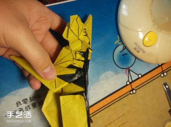 中村楓虎的折紙教程 詳細(xì)立體老虎的折紙圖解 -  rpnrmr.com