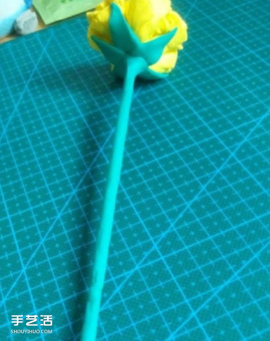 母親節(jié)康乃馨花制作 橡皮泥做康乃馨的教程 -  rpnrmr.com