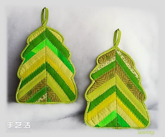 漂亮拼布樹葉杯墊DIY 拼布制作樹葉圖案杯墊 -  rpnrmr.com