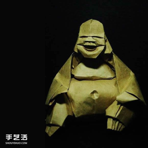 折紙彌勒佛的圖解教程 怎么折彌勒佛的折法 -  rpnrmr.com