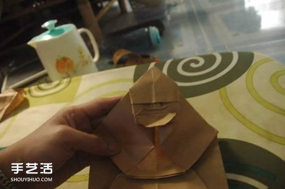 折紙彌勒佛的圖解教程 怎么折彌勒佛的折法 -  rpnrmr.com