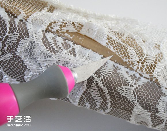 怎么改造平底鞋的方法 蕾絲平底鞋DIY圖解教程 -  rpnrmr.com