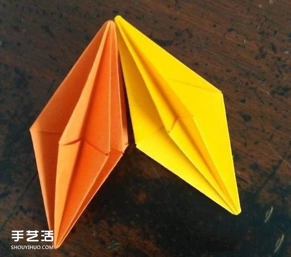 立體菱形怎么折圖解 空心立體菱形折紙教程 -  rpnrmr.com