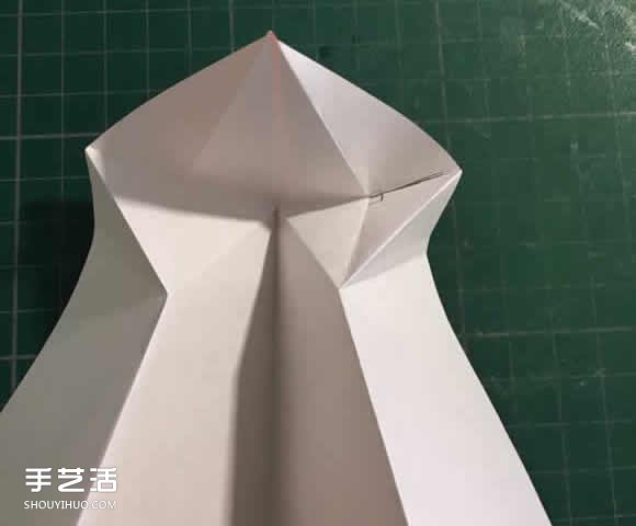 立體大公雞折紙圖解 折紙公雞的方法步驟圖 -  rpnrmr.com