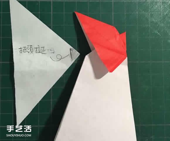 立體大公雞折紙圖解 折紙公雞的方法步驟圖 -  rpnrmr.com