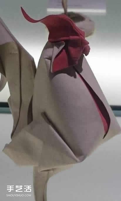 立體大公雞折紙圖解 折紙公雞的方法步驟圖 -  rpnrmr.com