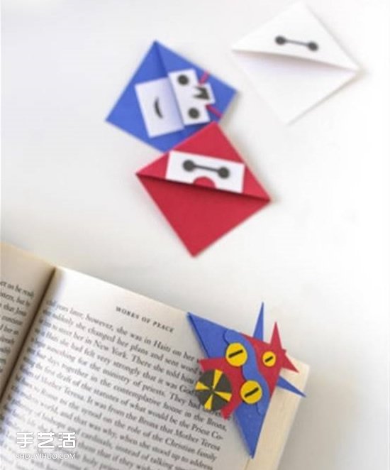 卡通書簽制作方法圖片 兒童動漫書簽制作方法 -  rpnrmr.com