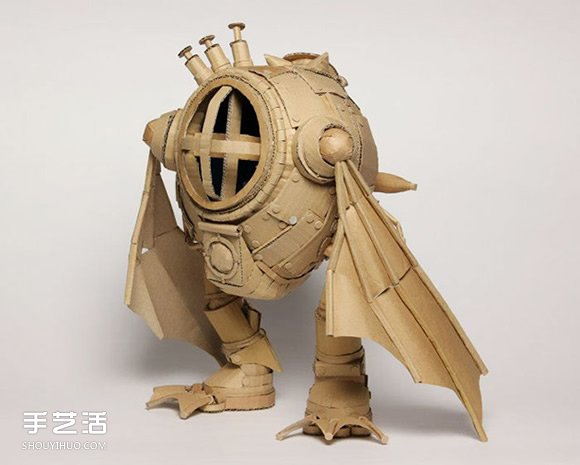 起始于課業(yè)練習(xí)！Ohno的超精致紙箱模型作品 -  rpnrmr.com