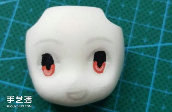 粘土DIY黑暗之女安妮 可愛女孩人偶粘土制作 -  rpnrmr.com