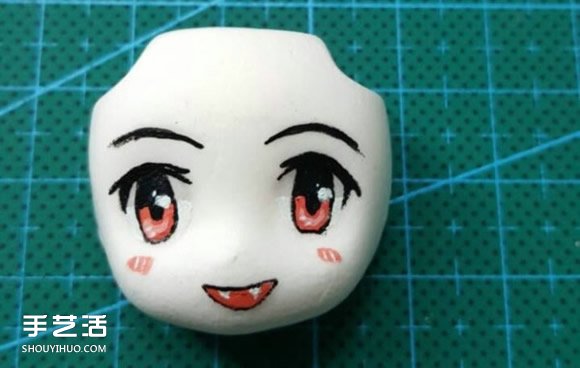 粘土DIY黑暗之女安妮 可愛女孩人偶粘土制作 -  rpnrmr.com