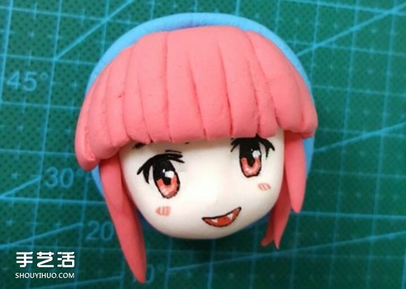粘土DIY黑暗之女安妮 可愛女孩人偶粘土制作 -  rpnrmr.com