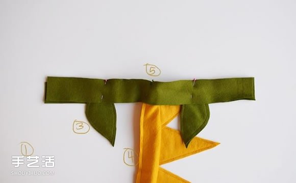 兒童火龍頭帶玩具DIY 不織布玩具頭帶制作方法 -  rpnrmr.com