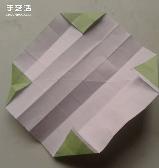 川崎玫瑰折法圖解詳細(xì) 川崎玫瑰折紙步驟教程 -  rpnrmr.com
