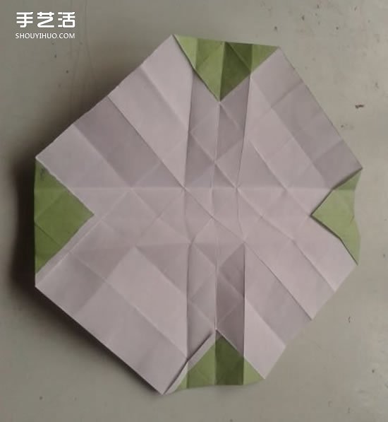 川崎玫瑰折法圖解詳細(xì) 川崎玫瑰折紙步驟教程 -  rpnrmr.com