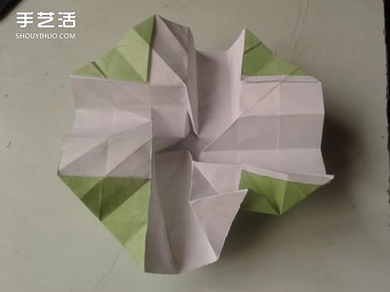 川崎玫瑰折法圖解詳細(xì) 川崎玫瑰折紙步驟教程 -  rpnrmr.com