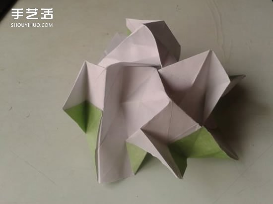 川崎玫瑰折法圖解詳細(xì) 川崎玫瑰折紙步驟教程 -  rpnrmr.com