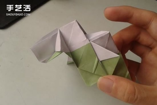 川崎玫瑰折法圖解詳細(xì) 川崎玫瑰折紙步驟教程 -  rpnrmr.com