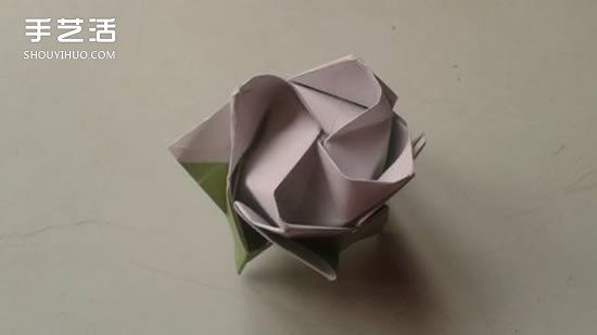 川崎玫瑰折法圖解詳細(xì) 川崎玫瑰折紙步驟教程 -  rpnrmr.com