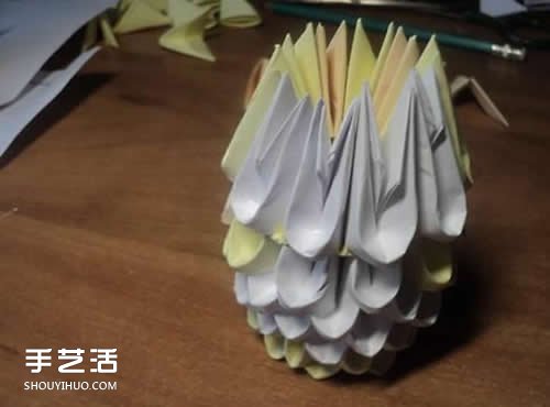 三角插鴨子怎么做圖解 三角插手工藝品鴨子制作 -  rpnrmr.com