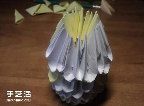 三角插鴨子怎么做圖解 三角插手工藝品鴨子制作 -  rpnrmr.com