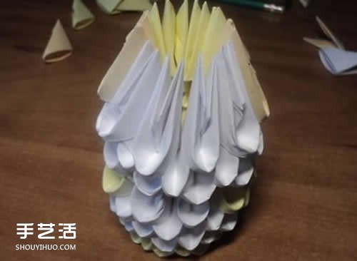 三角插鴨子怎么做圖解 三角插手工藝品鴨子制作 -  rpnrmr.com
