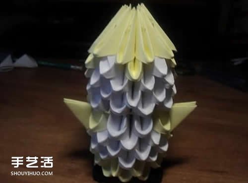 三角插鴨子怎么做圖解 三角插手工藝品鴨子制作 -  rpnrmr.com