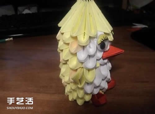 三角插鴨子怎么做圖解 三角插手工藝品鴨子制作 -  rpnrmr.com