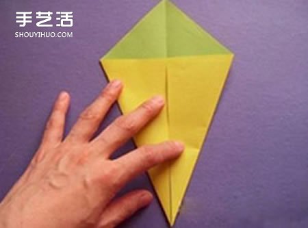 簡單香蕉的折法圖解 幼兒園香蕉折紙教程 -  rpnrmr.com