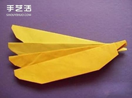簡單香蕉的折法圖解 幼兒園香蕉折紙教程 -  rpnrmr.com
