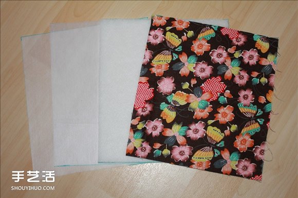 長款風(fēng)琴錢包制作教程 褐花麻布長錢包DIY圖解 -  rpnrmr.com