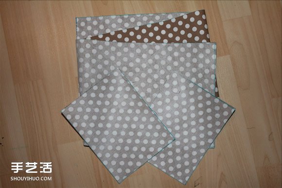長款風(fēng)琴錢包制作教程 褐花麻布長錢包DIY圖解 -  rpnrmr.com