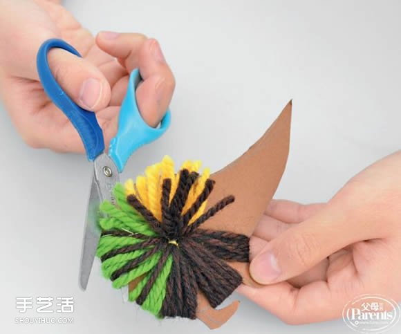 幼兒園小刺猬手工制作 簡(jiǎn)單卡紙刺猬的做法 -  rpnrmr.com