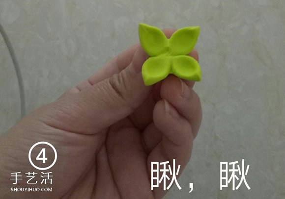 超輕粘土花教程圖解 粘土花朵制作圖片步驟 -  rpnrmr.com