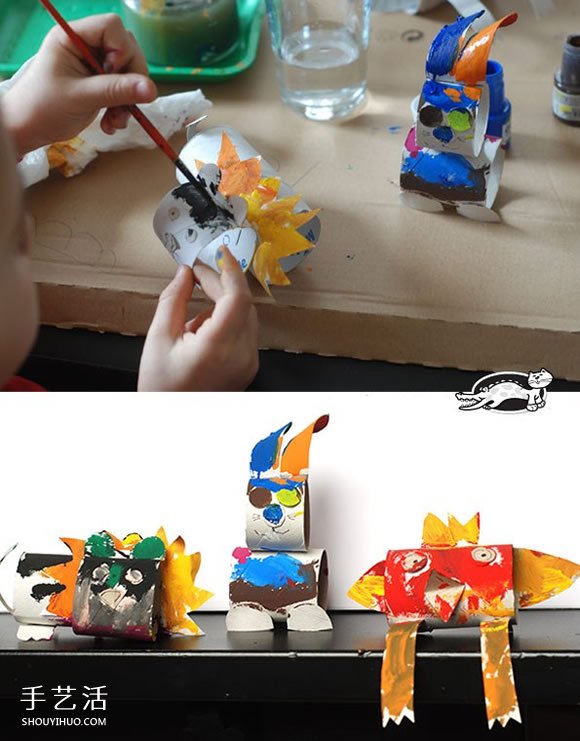 卷紙筒手工制作小動(dòng)物 幼兒園小動(dòng)物制作教程 -  rpnrmr.com
