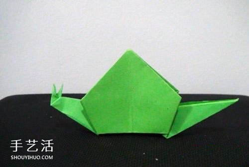 兒童折紙蝸牛的方法 簡(jiǎn)單蝸牛的折法圖解 -  rpnrmr.com