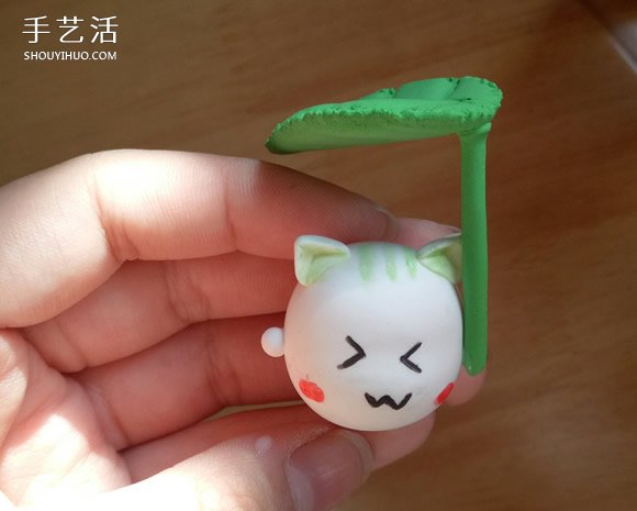 怎樣制作粘土打傘的小貓 超輕粘土卡通貓咪DIY -  rpnrmr.com