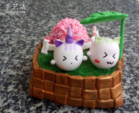 超輕粘土制作小院子 迷你院子裝飾品粘土DIY -  rpnrmr.com