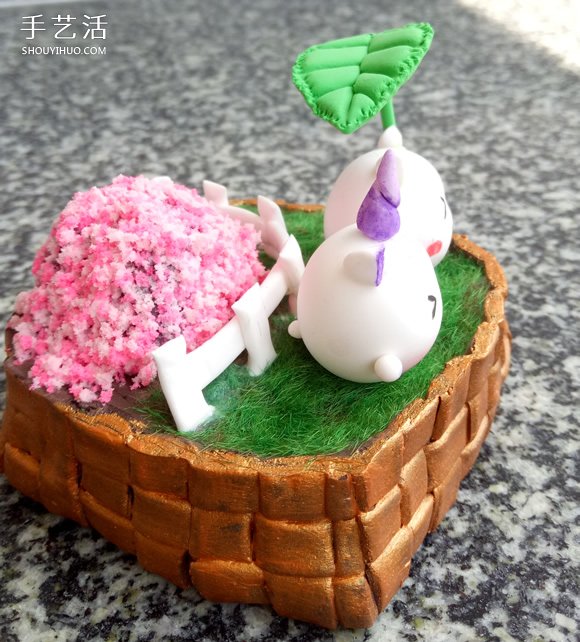 超輕粘土制作小院子 迷你院子裝飾品粘土DIY -  rpnrmr.com