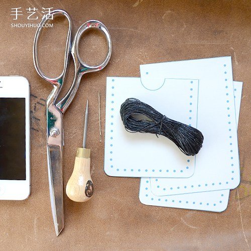 送男友的好禮物：自制iPhone皮革手機(jī)套的方法 -  rpnrmr.com