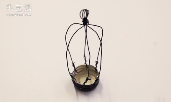 瓶蓋制作鳥籠掛飾的方法 簡(jiǎn)單鐵絲小鳥籠DIY制作 -  rpnrmr.com