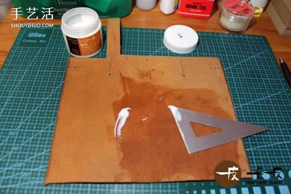 手工皮革鑰匙包制作教程 DIY鑰匙包教程圖解 -  rpnrmr.com