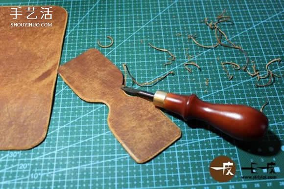 手工皮革鑰匙包制作教程 DIY鑰匙包教程圖解 -  rpnrmr.com