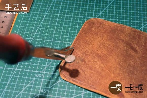 手工皮革鑰匙包制作教程 DIY鑰匙包教程圖解 -  rpnrmr.com