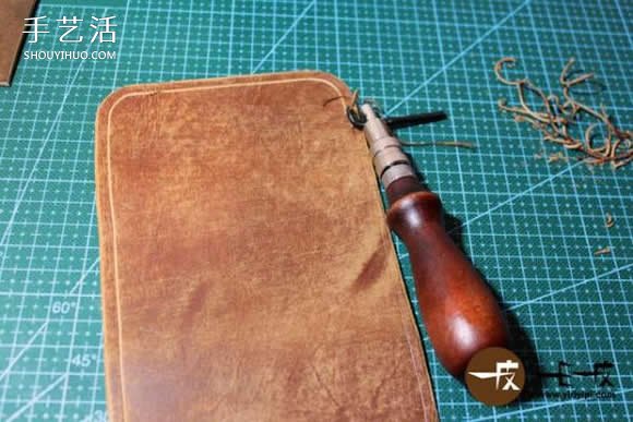手工皮革鑰匙包制作教程 DIY鑰匙包教程圖解 -  rpnrmr.com