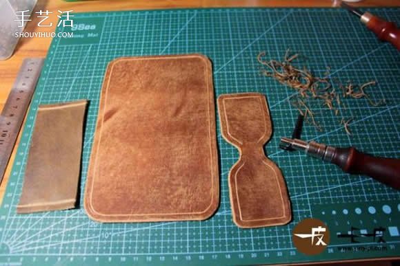 手工皮革鑰匙包制作教程 DIY鑰匙包教程圖解 -  rpnrmr.com