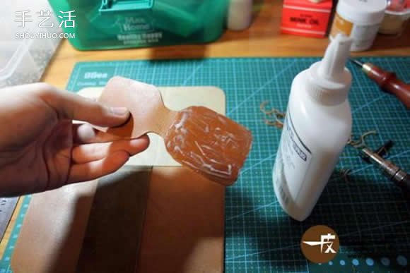 手工皮革鑰匙包制作教程 DIY鑰匙包教程圖解 -  rpnrmr.com