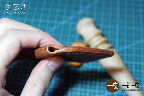 手工皮革鑰匙包制作教程 DIY鑰匙包教程圖解 -  rpnrmr.com
